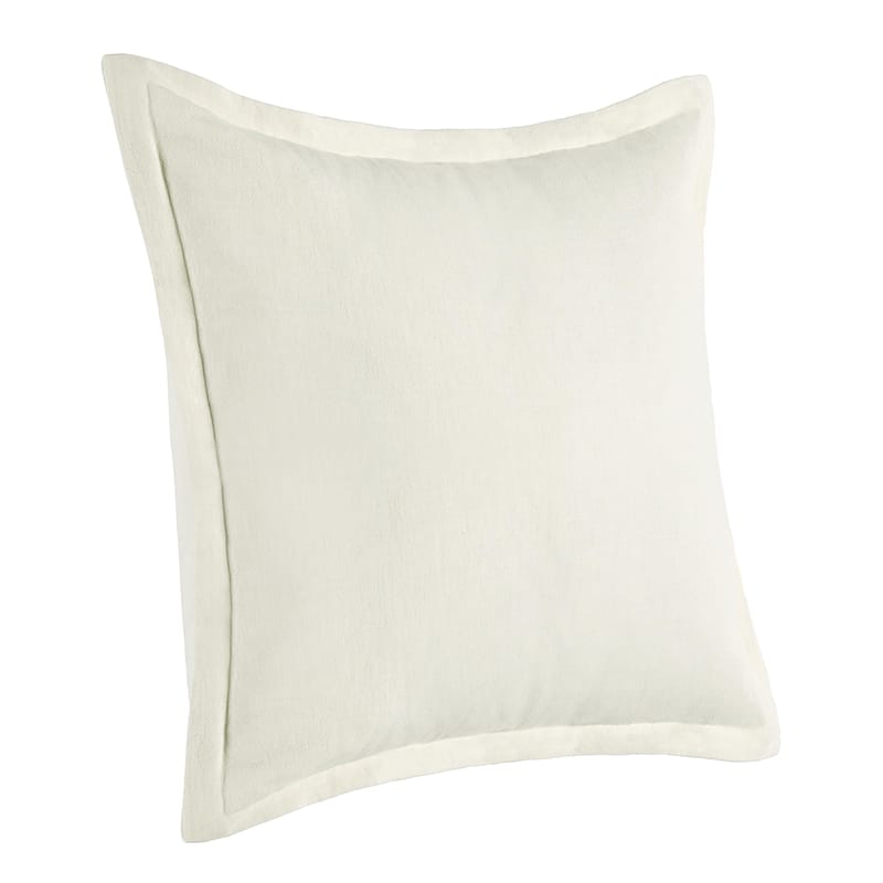 Amy Linen 22-inch Square Throw Pillow, by Kosas Home