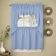 preview thumbnail 3 of 30, Sweet Home Collection Opaque Ripcord Kitchen Window Curtains - Swag, Tier & Valance
