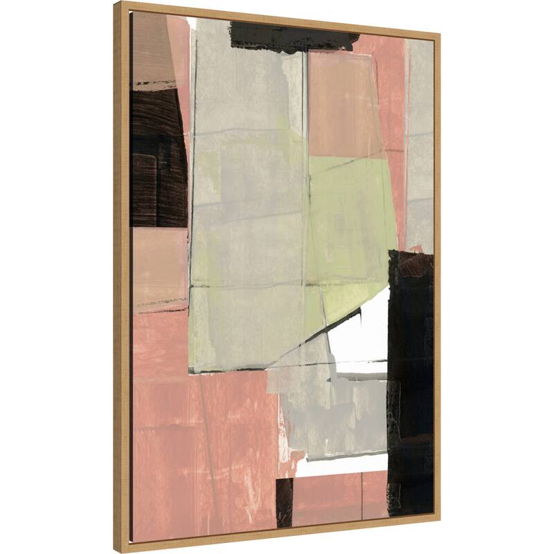 Abstract Neutral Architecture No. 2 by Cartissi (23 x 33 in.), Framed Canvas Wall Art Print