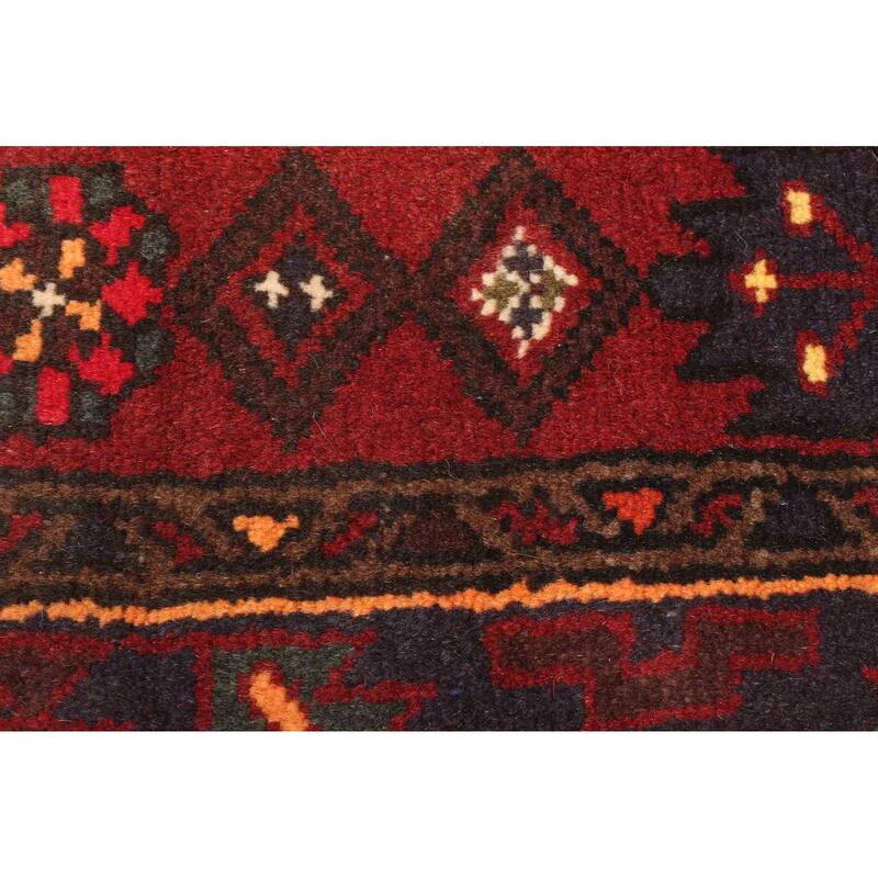 ECARPETGALLERY Hand-knotted Andelz Navy Wool Rug - 4'2 x 6'4