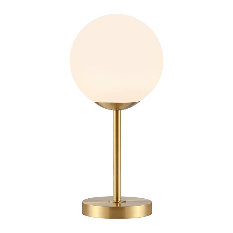 SAFAVIEH Lighting Ervehe 17-inch Iron Table Lamp - 8" W x 8" D x 17" H - 8Wx8Dx17H - Gold