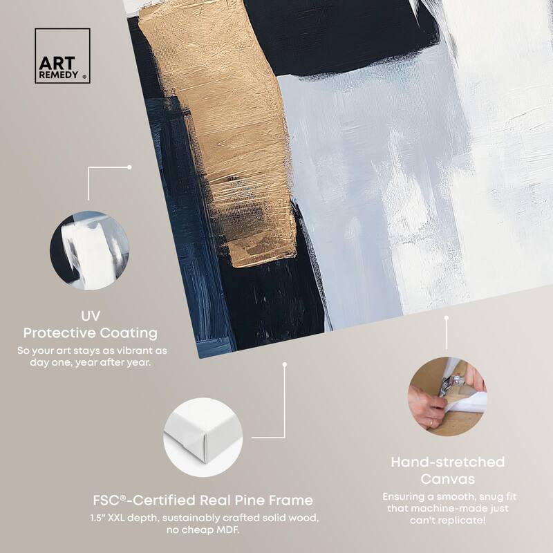 Assembled Color Pallete II Canvas by Art Remedy, Gallery Wrapped