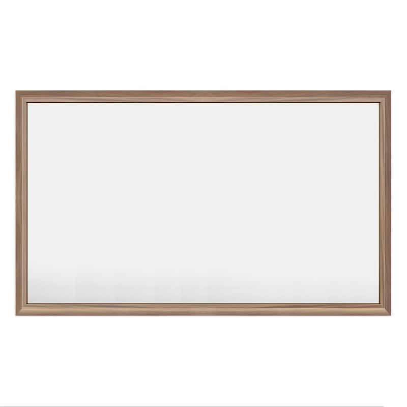 Beveled Metal Rectangle Framed Bathroom Vanity Tempered Glass Mirrors