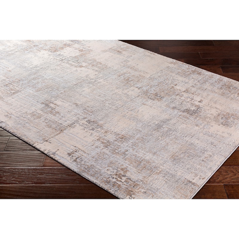 Oswald Grey Modern Area Rug - 7' 10" x 10' 3"