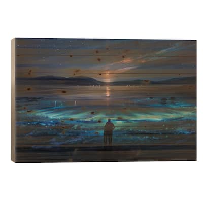All I Need Print On Wood by Alena Aenami - Multi-Color
