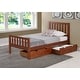 preview thumbnail 2 of 9, Alaterre Under Bed Storage Organizer Drawers, Set of 2 Brown