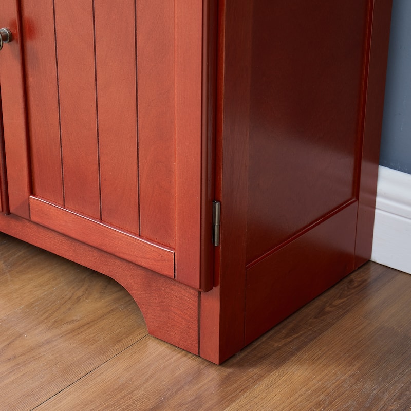 72.4" Tall Storage Cabinet with 8 Doors and 4 Shelves