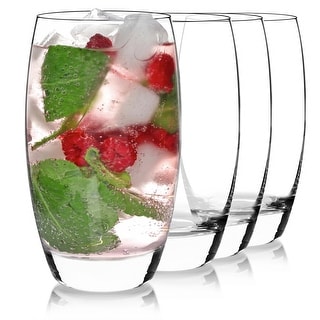 Luigi Bormioli Crescendo 15.5 oz. OTR/Double Old Fashion Tumbler, Set of 4
