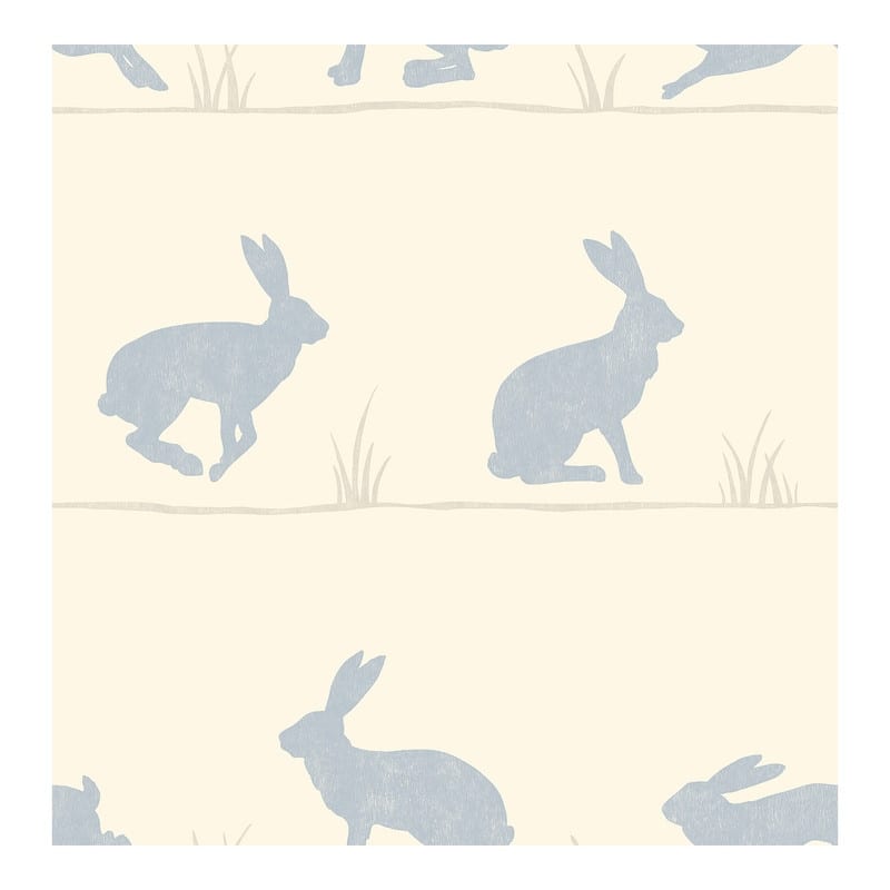 Fine Decor Nell Beige Rabbit Wallpaper - 20.5 x 396 x 0.025