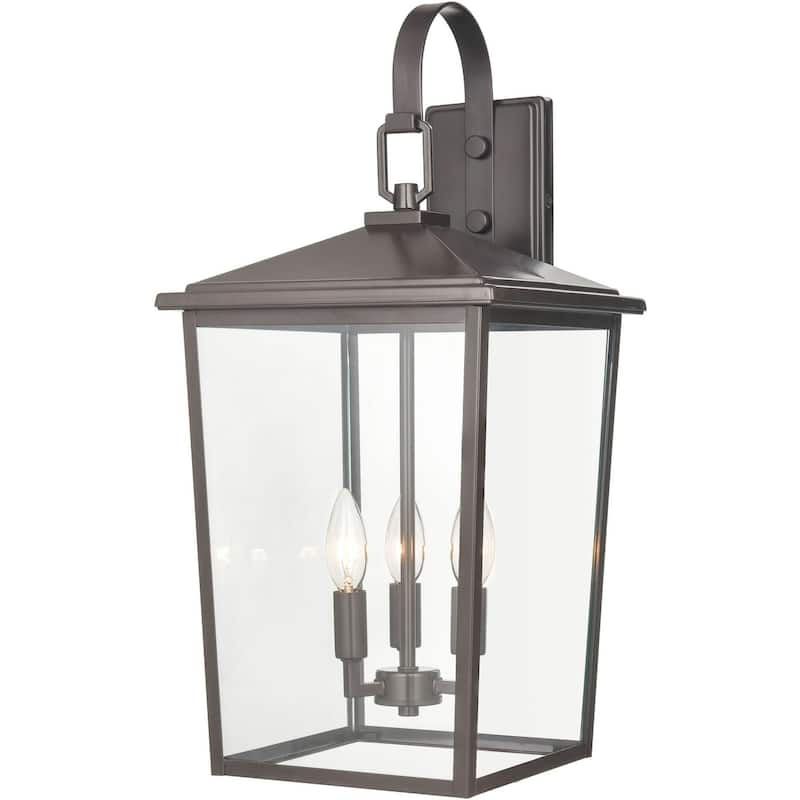 Millennium Lighting Fetterton 3 Light 24" Tall Outdoor Wall Sconce - Powder Coat Bronze