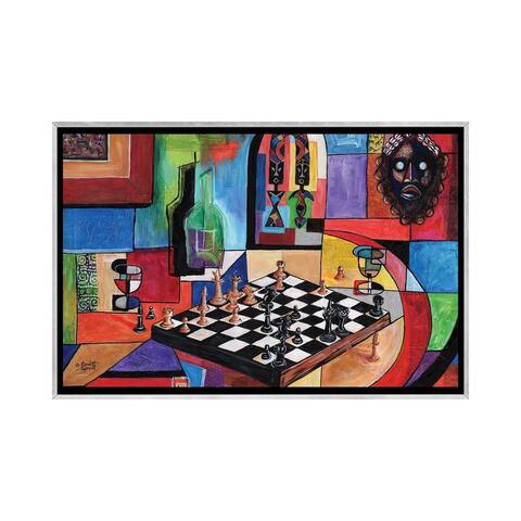 iCanvas "Checkmate" by Everett Spruill Framed