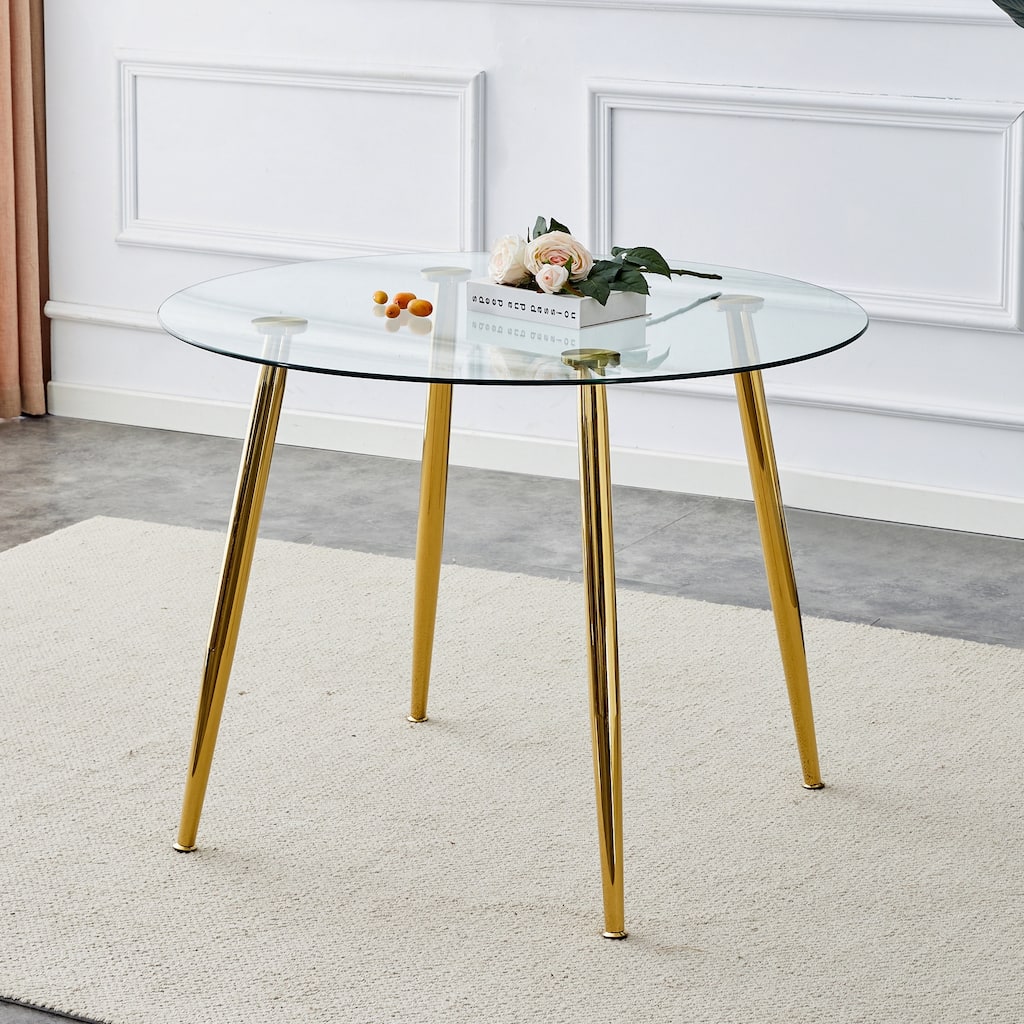circular dining table