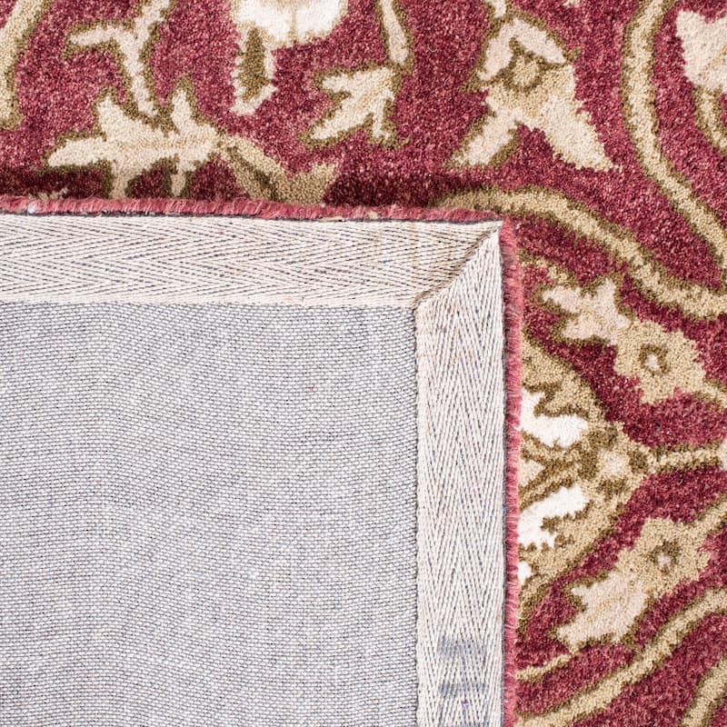 SAFAVIEH Handmade Bella Zaharinka Modern Floral Wool Rug