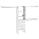 preview thumbnail 13 of 14, ClosetMaid SuiteSymphony 25 in. Closet Organizer with 3 Drawers Pure White