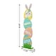preview thumbnail 4 of 34, Glitzhome Wooden Happy Easter Bunny Eggs Porch Sign Standing Decor Spring Gift