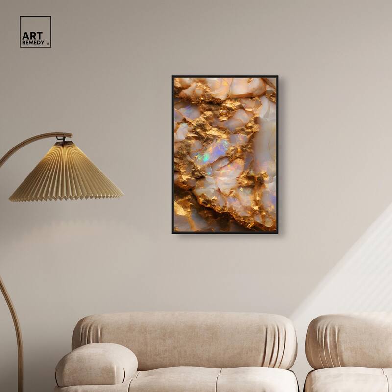 Mythic Gleam Canvas by Art Remedy