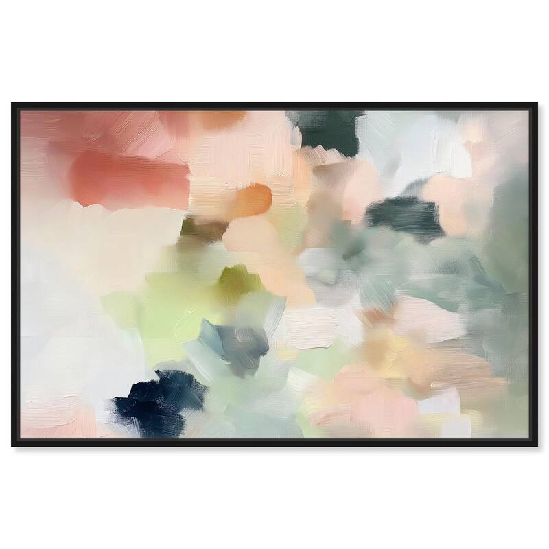 Dreamlike Hues I Canvas by Art Remedy - 45" x 30" - Black