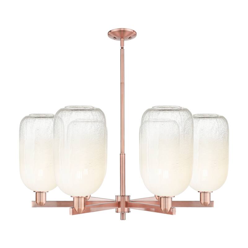 Innovations Lighting Downtown Urban - Brookhaven Cloche - 6 Light 24" Stem Hung Chandelier