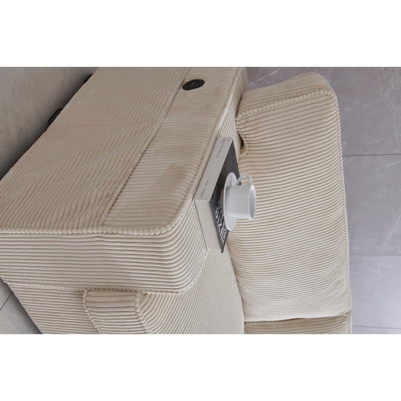 Velvet Upholstered Loveseat Sofa, Couch Settee with Adjustable Headrest, 2 Seater Sofa with Square Armrest and Wood Frame