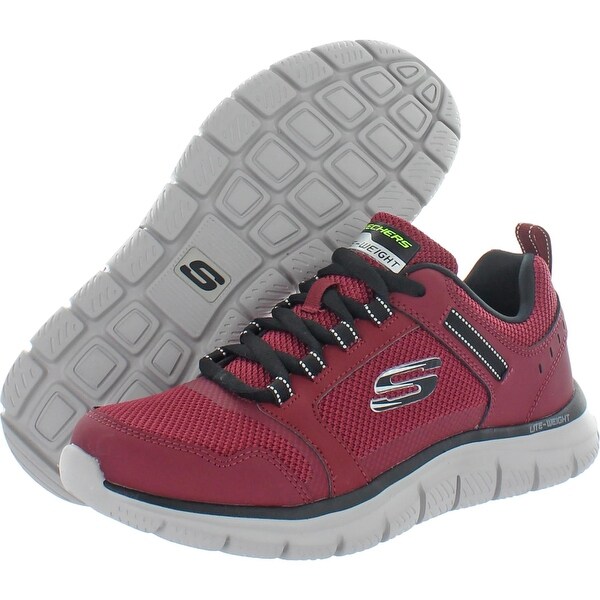 skechers memory foam leather shoes