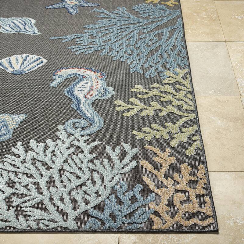 Livabliss Lakeside Nature Outdoor Area Rug