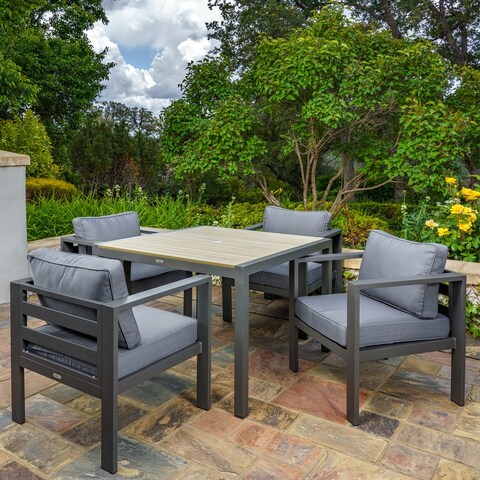 Lakeview Aluminum Outdoor Dining Set (5-Piece)