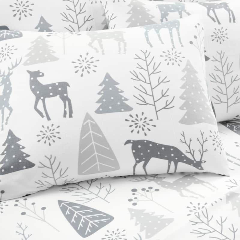 Lush Decor Wonderland Soft Flannel Sheet Set