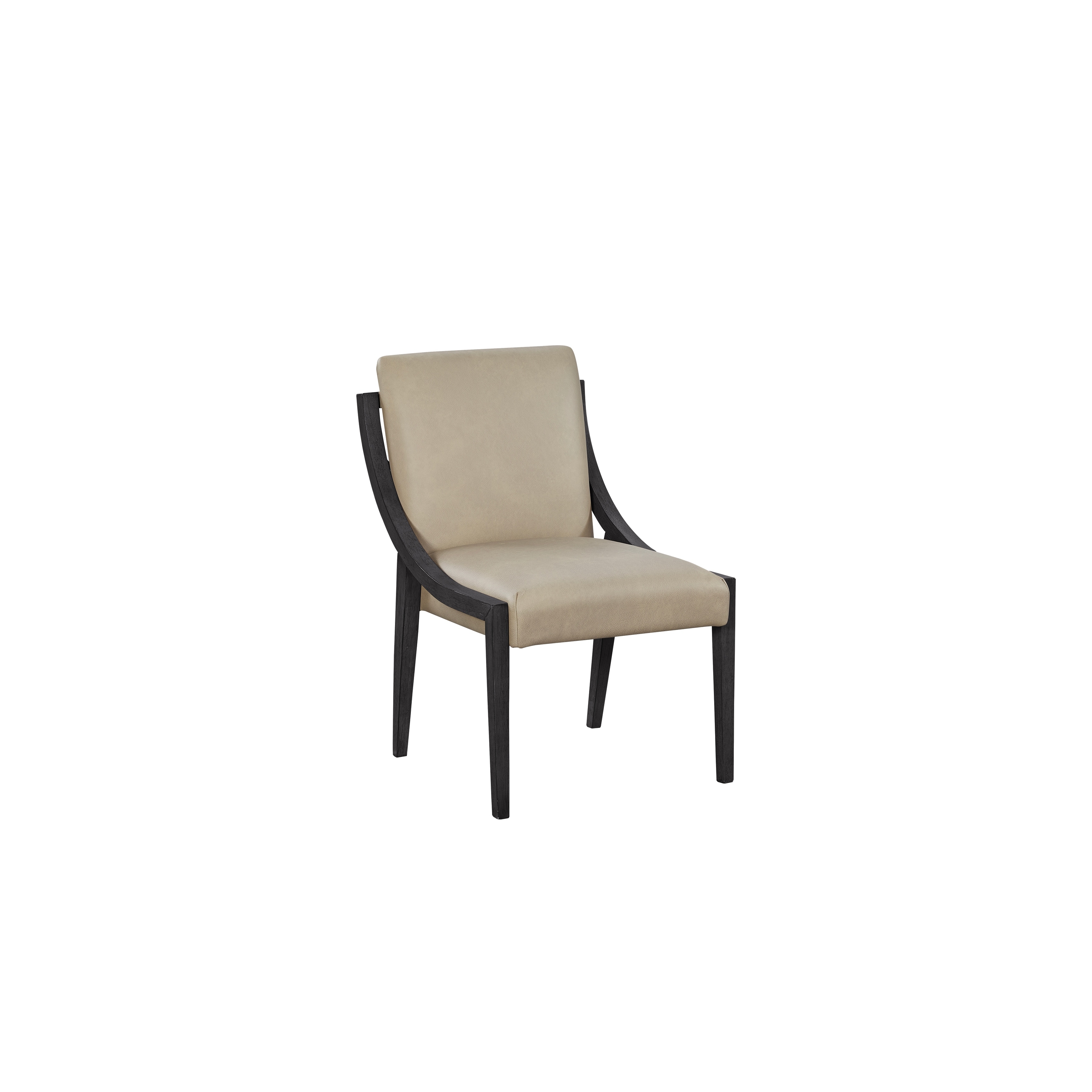 Peppercorn Leather Sling Chair Set of 2