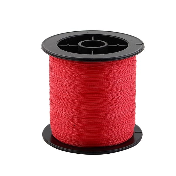 Fisherman Beading Thread Cord Fishing Line Red 300m Length - Bed