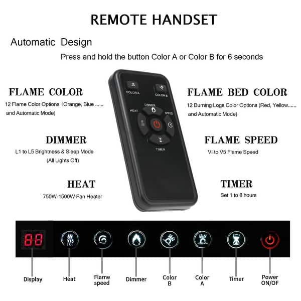 Shop 60 Inch Ultra Thin Electric Fireplace Insert On Sale Overstock 31136093
