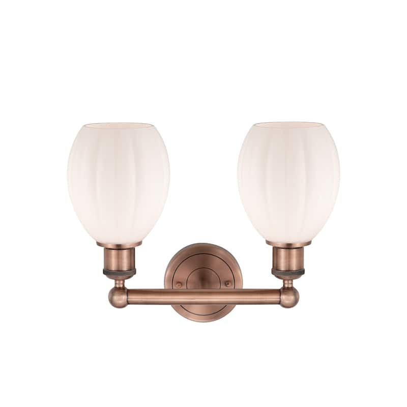 Innovations Lighting 616-2W-13-15 Eaton Vanity Eaton 2 Light 15" Wide