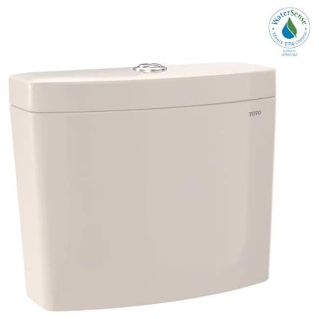 TOTO ST446EMNA Aquia 1.28 GPF Toilet Tank Only with Push Button Flush - Sedona Beige
