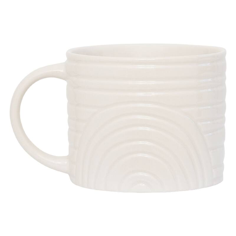 Mug Tazza Lines White - White