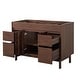preview thumbnail 26 of 34, Avanity Carina Bathroom Vanity in Coffee Teak with White Engineered Stone Top