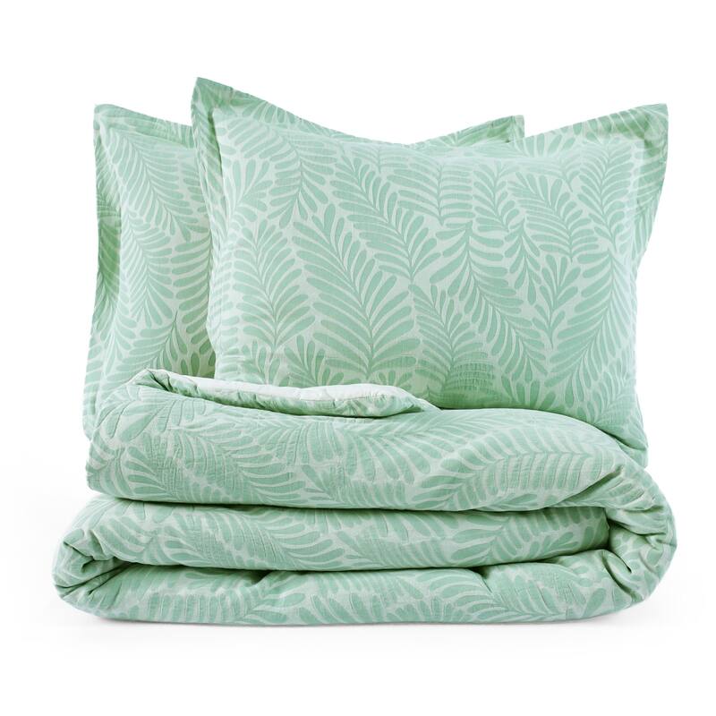 Southern Tide Cedar Island Sage Comforter Set - Twin - Sage