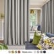 preview thumbnail 26 of 28, Deconovo Blackout Living Room Curtains Faux Linen Drapes 2 Panels
