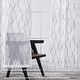 preview thumbnail 28 of 53, Deconovo Rod Pocket Pattern Sheer Curtains for Living Room Pair (2 Panels)