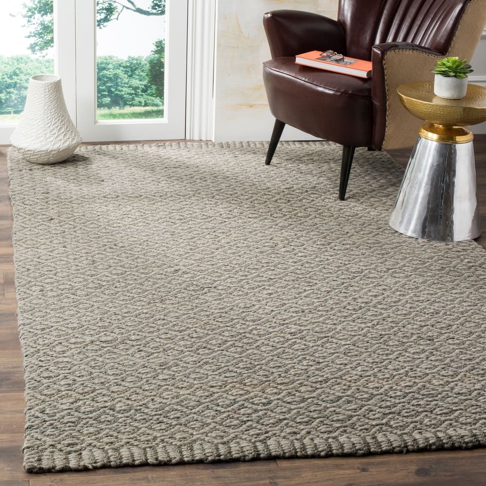 SAFAVIEH Natural Fiber Dortha Sisal/ Wool Rug