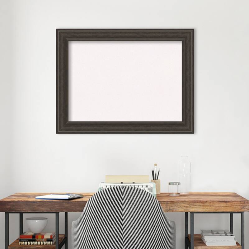 Shipwreck Framed White Corkboard Bulletin Board