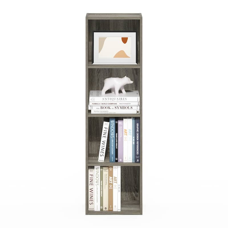 Furinno Pasir 4-Tier Open Shelf Bookcase