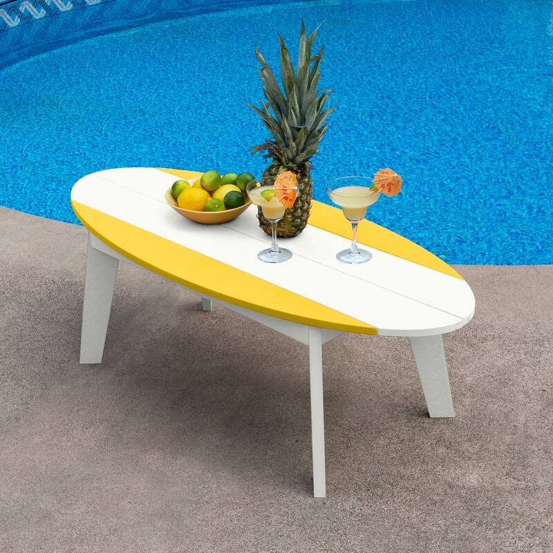 Shoreline Surfboard Outdoor Coffee Table
