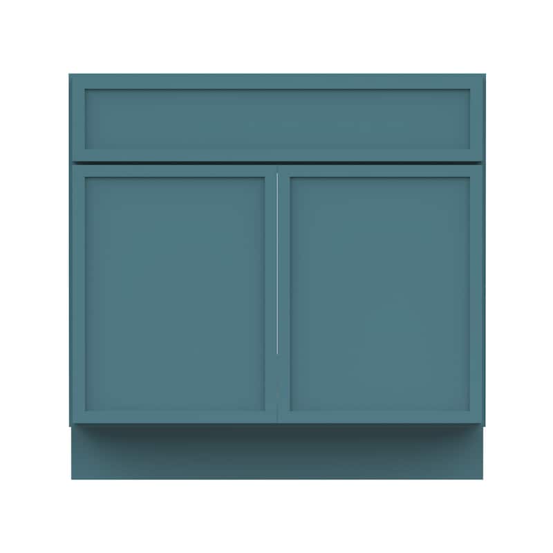 Vanity Art 36" Freestanding Single Base Storage Cabinet with Soft Close Doors