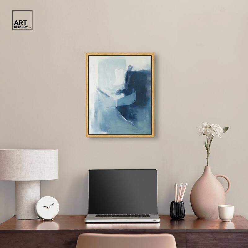 Glacial Reflections I Canvas by Art Remedy