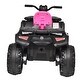 preview thumbnail 82 of 93, Kids 4-Wheeler 24V Ride-On ATV, 4WD with Dual Seats, Soft Brake & LED Lights, Perfect for Big Kids