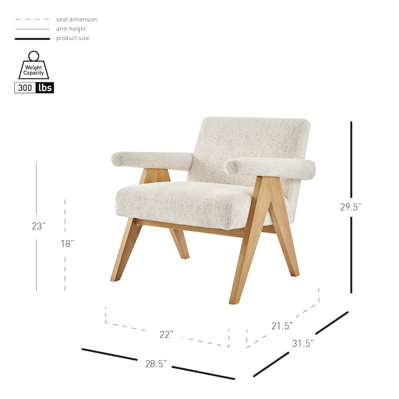 NPD Furniture Nixon Accent Arm Chair