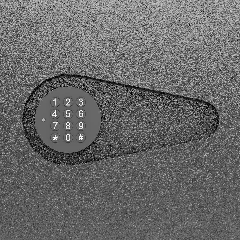 Roomfitters Hidden In-Wall Safe with Digital Keypad and Removable Shelves, Heavy Duty Steel Security