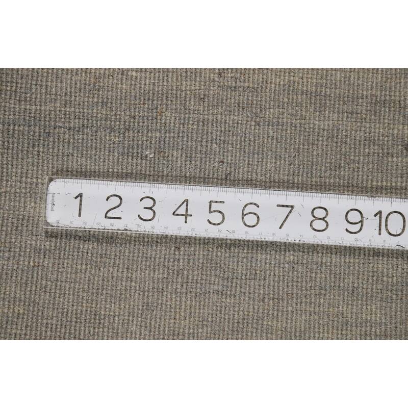 Modern Gabbeh Oriental Rug Hand-Knotted Wool Carpet - 5'1"x 6'6"