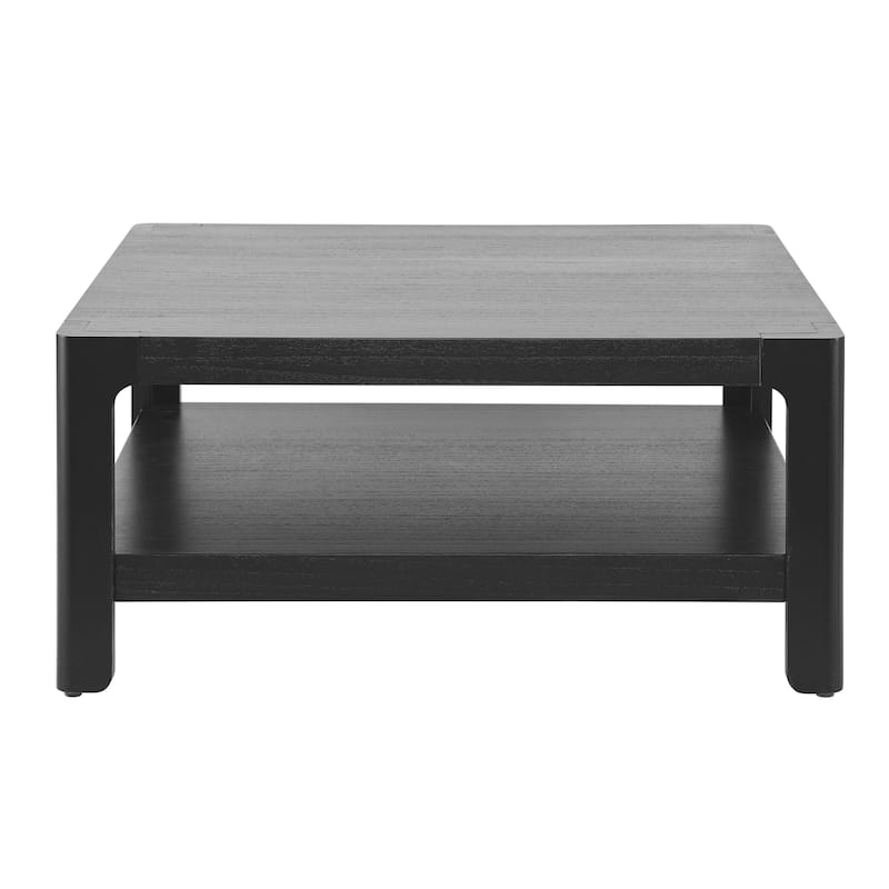 Christopher Knight Home - Modern Farmhouse Wooden Coffee Table with Soft Rounded Profile