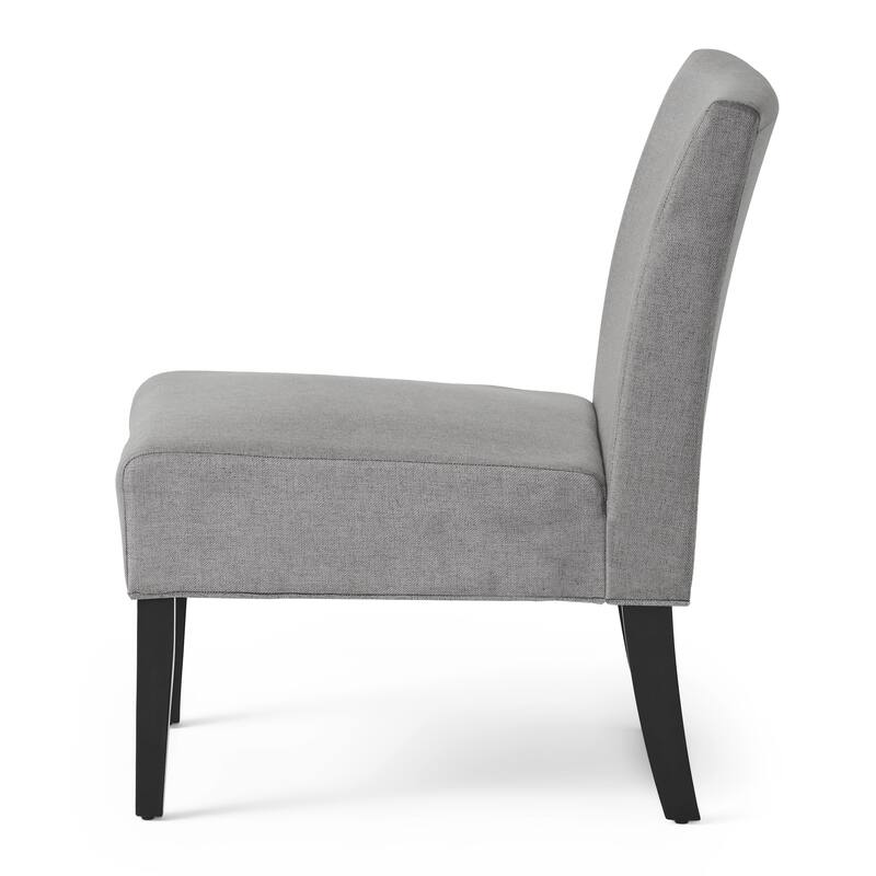 Christopher Knight Home Kassi Modern Fabric Slipper Chair - 22.50" L x 29.50" W x 32.00" H