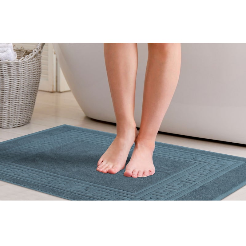 Superior Plush & Absorbent 900 GSM Cotton Bath Mat - (Set of 2)